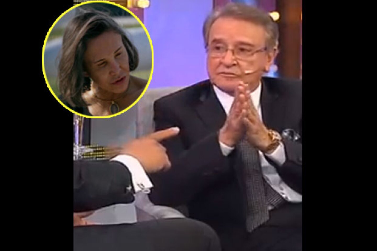 Carlos Villagrán habló sobre el afectuoso abrazo que le dio a Florinda Meza en el funeral de Roberto Gómez Bolaños.