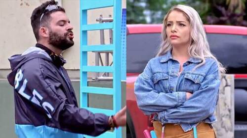 Adrián Di Monte y Sandra Itzel tienen fuerte pelea en Inseparables