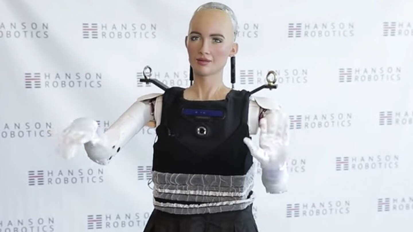 Sophia la robot n