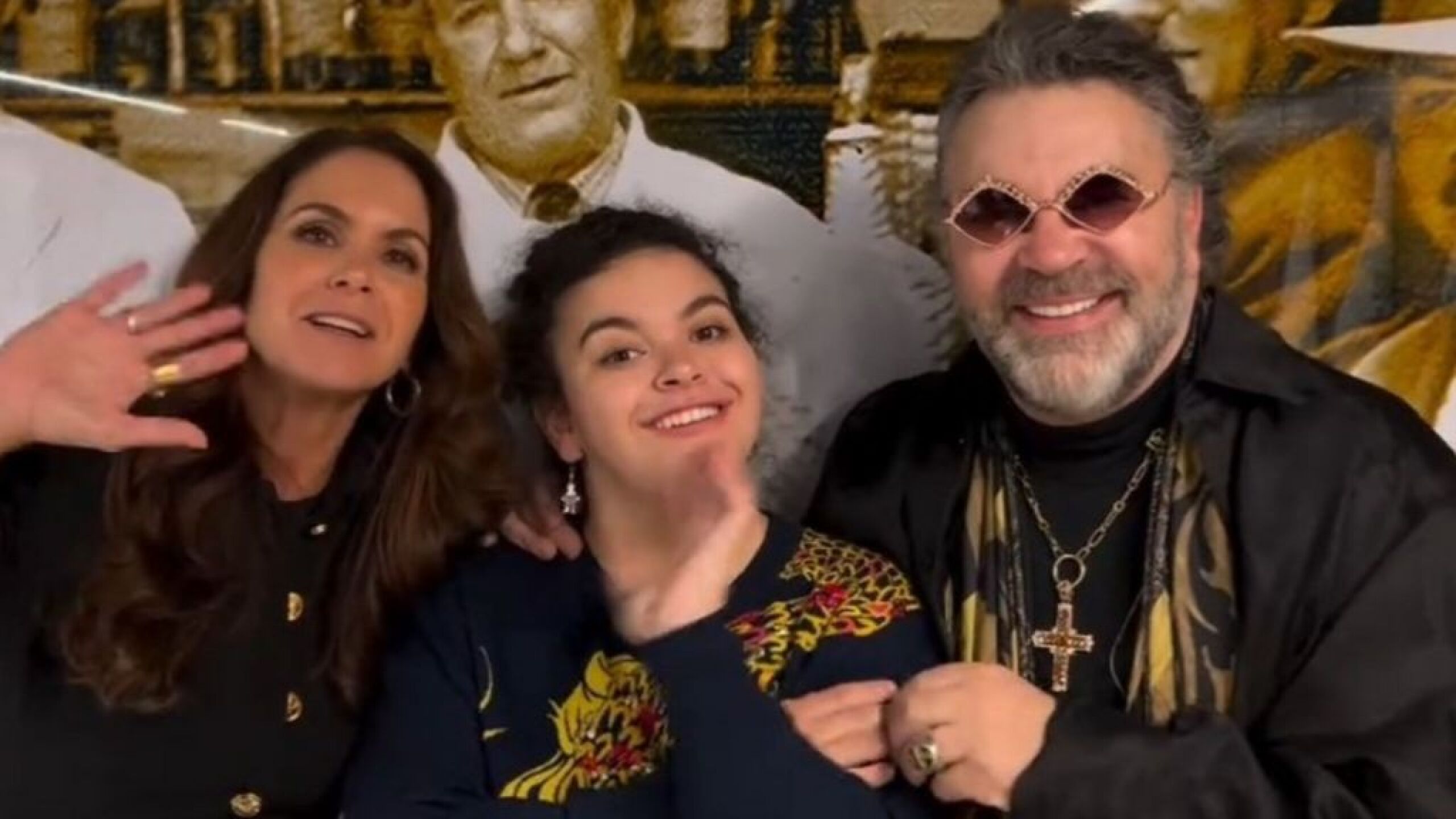 Lucerito y sus papás