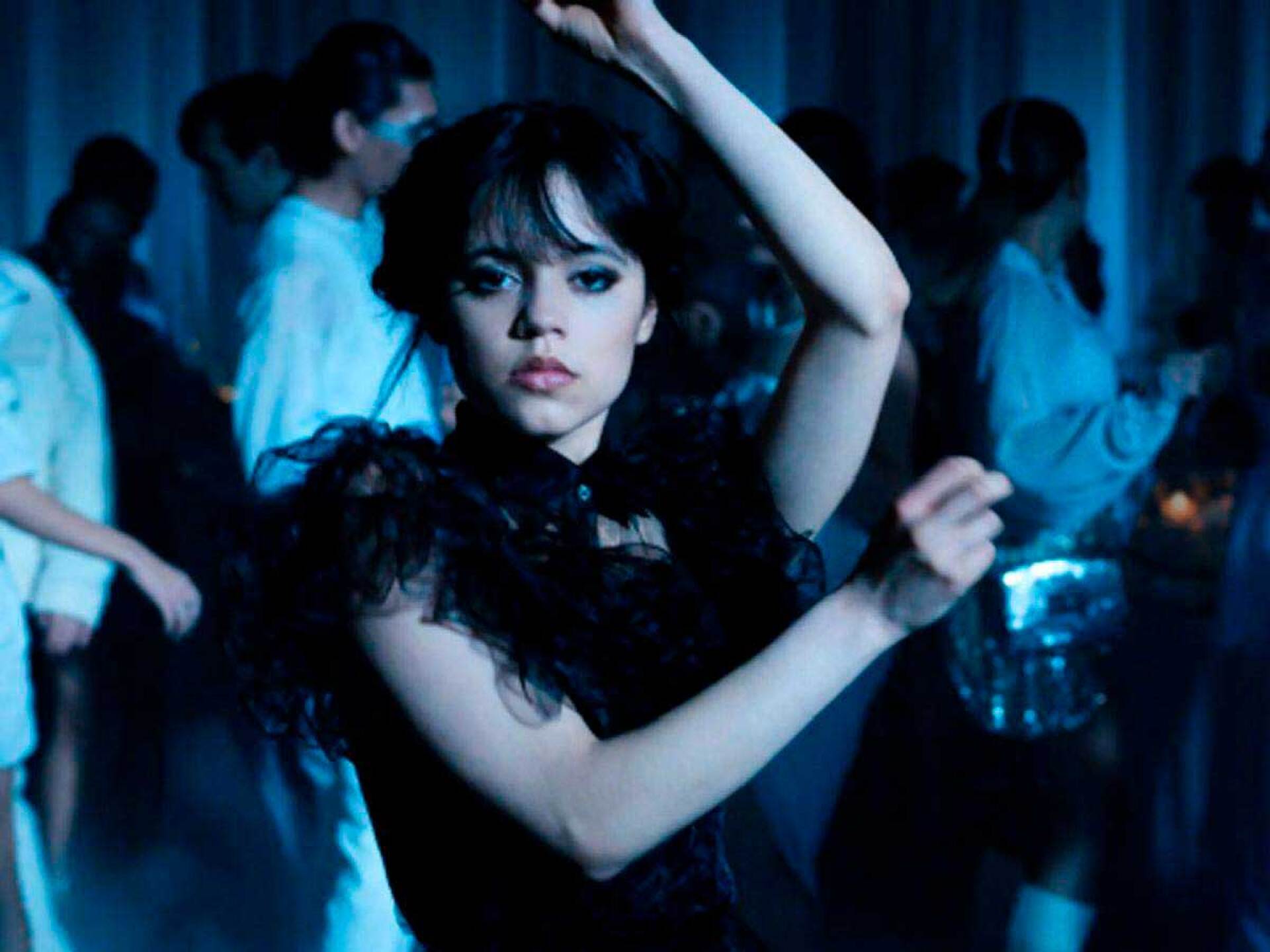 Jenna Ortega es quien da vida a Merlina