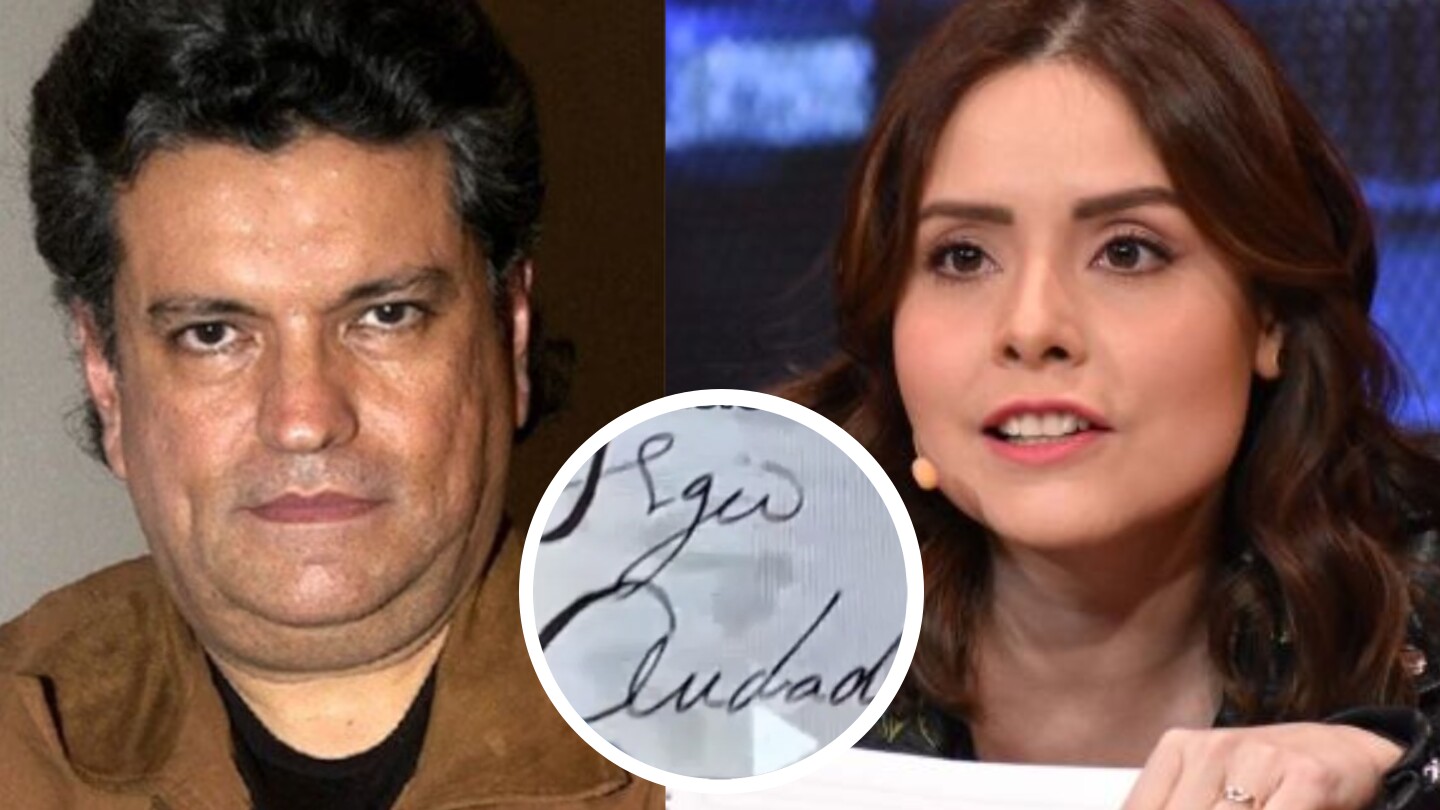 Maryfer Centeno analiza la firma de Sergio Andrade