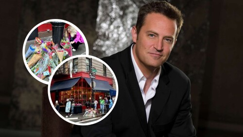 Matthew Perry: Fans de 'Friends' rinden homenaje al actor, frente al icónico edificio de la serie
