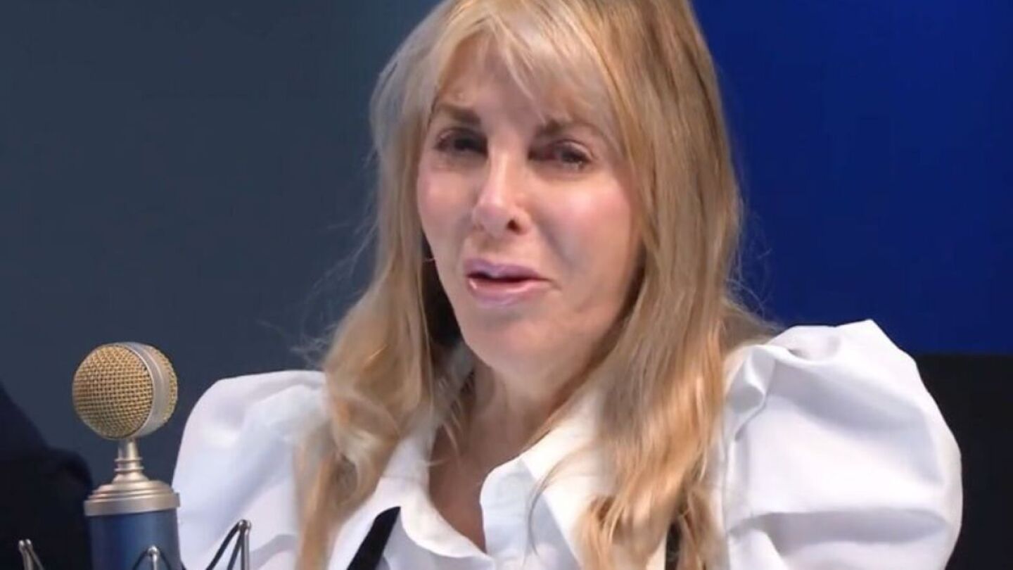 Shanik Berman llorando