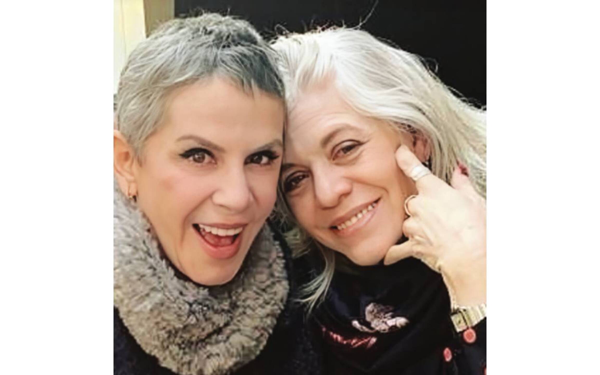 Ana Celia y Rebecca Jones