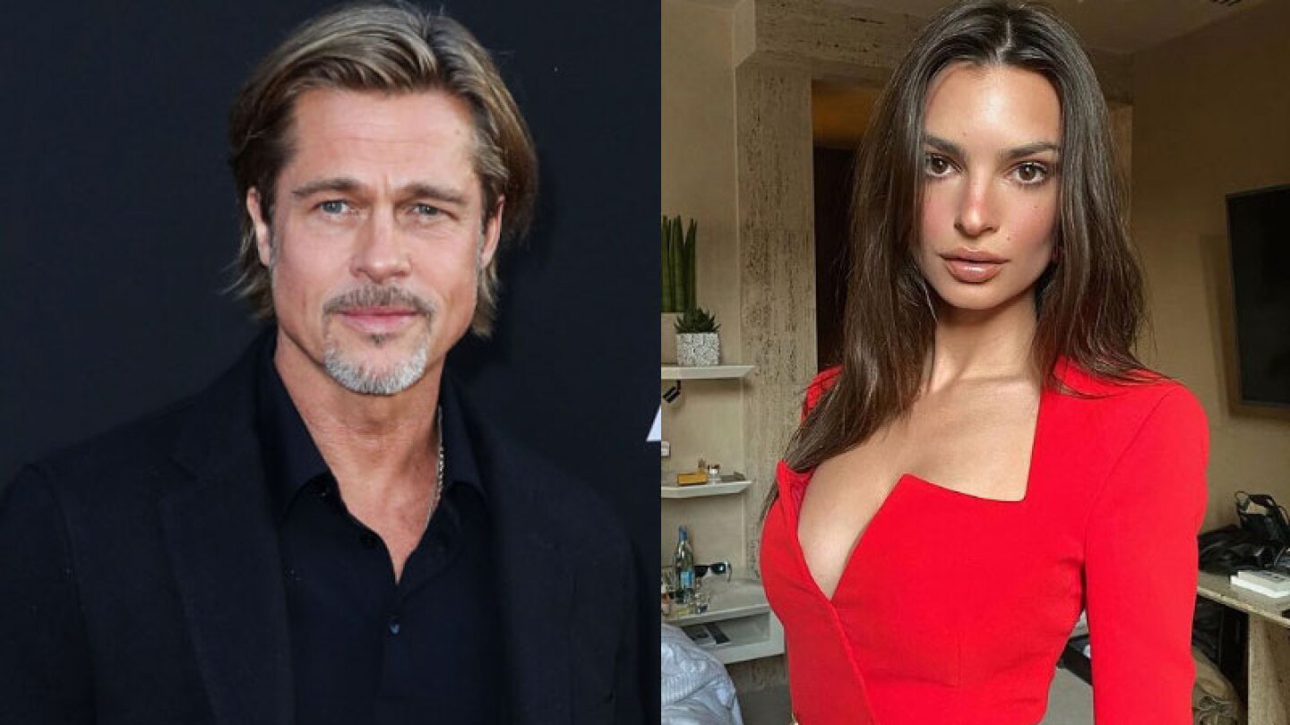 Brad Pitt y Emily Ratajkowski estarían saliendo