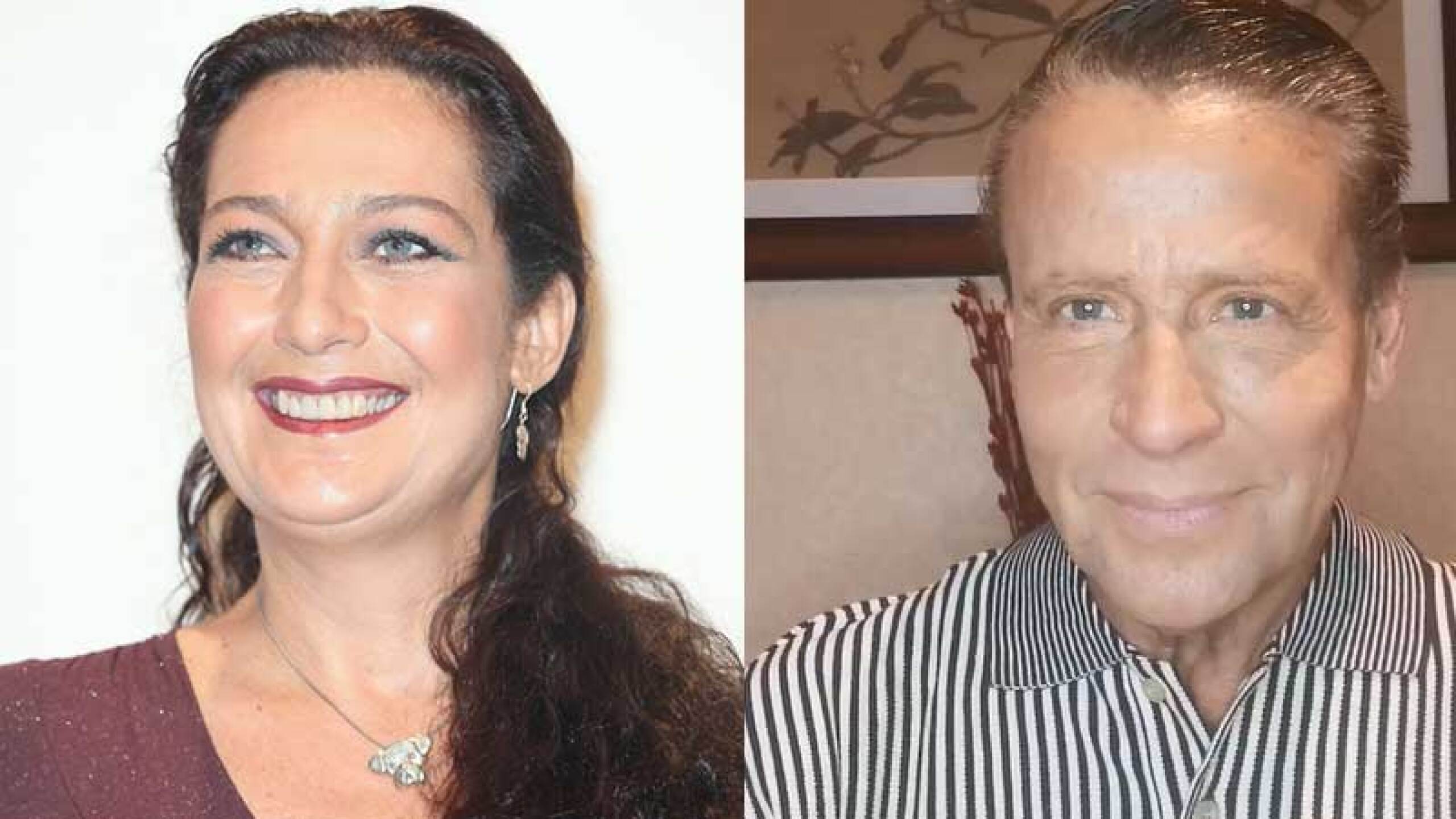 Alfredo Adame y Diana Golden