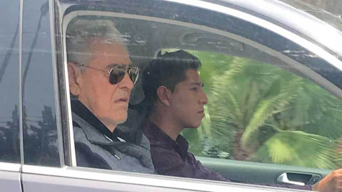 Eric abandonó así el hospital con sus familiares.