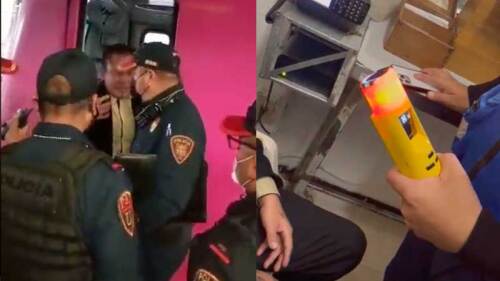 Captan ebrio a conductor del Metro y pide paro para que no lo corran