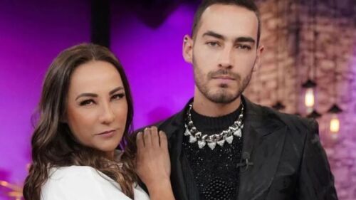 Consuelo Duval y su hijo Michel Duval