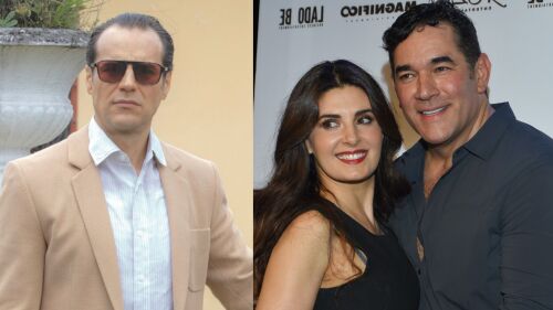 Javier Poza, Mayrin Villanueva y Eduardo Santamarina