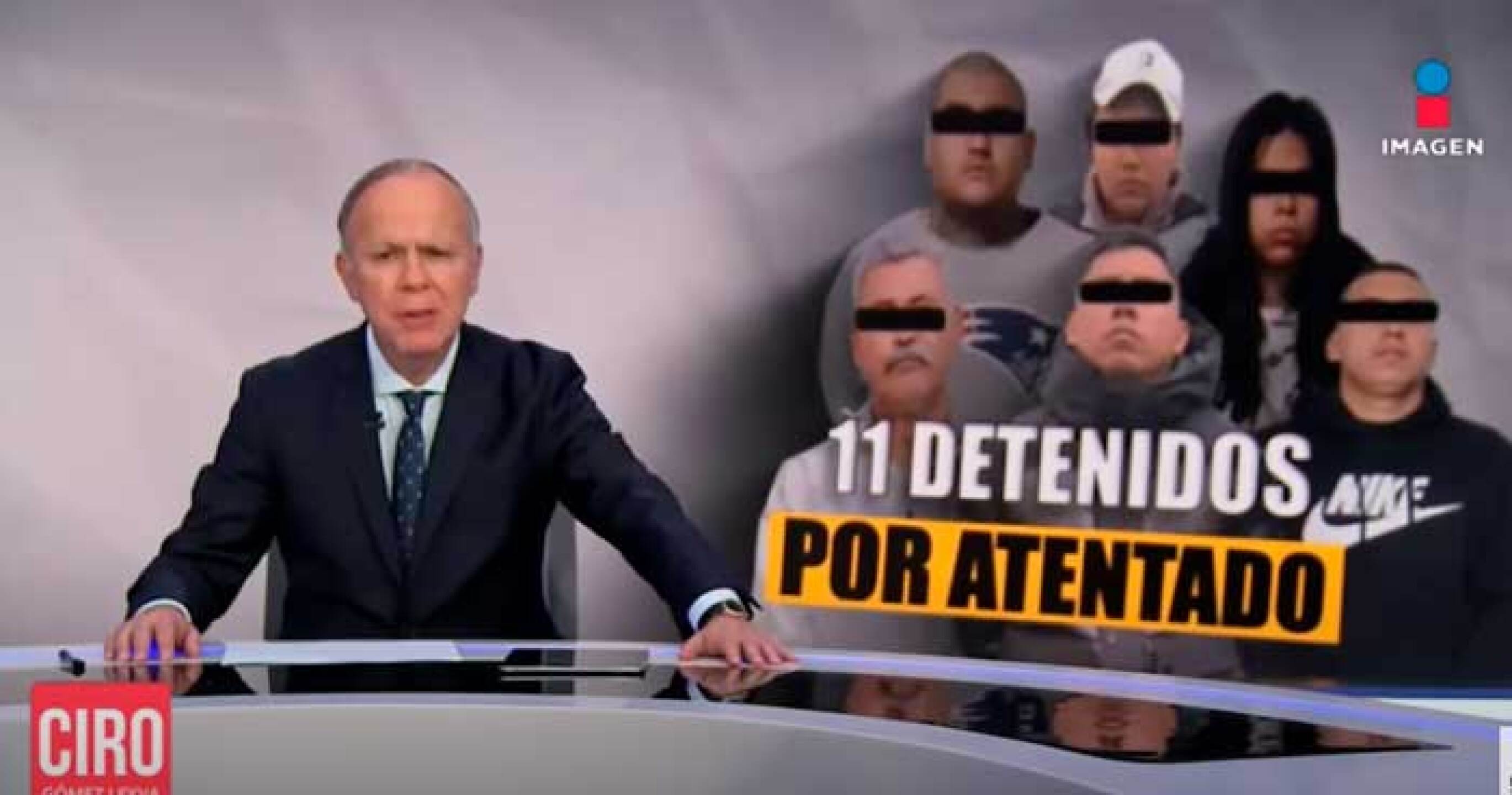 Detienen en Michoacán al presunto atacante del periodista Ciro Gómez Leyva