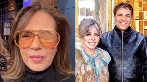 Yolanda Andrade y Verónica Castro, Cristian Castro