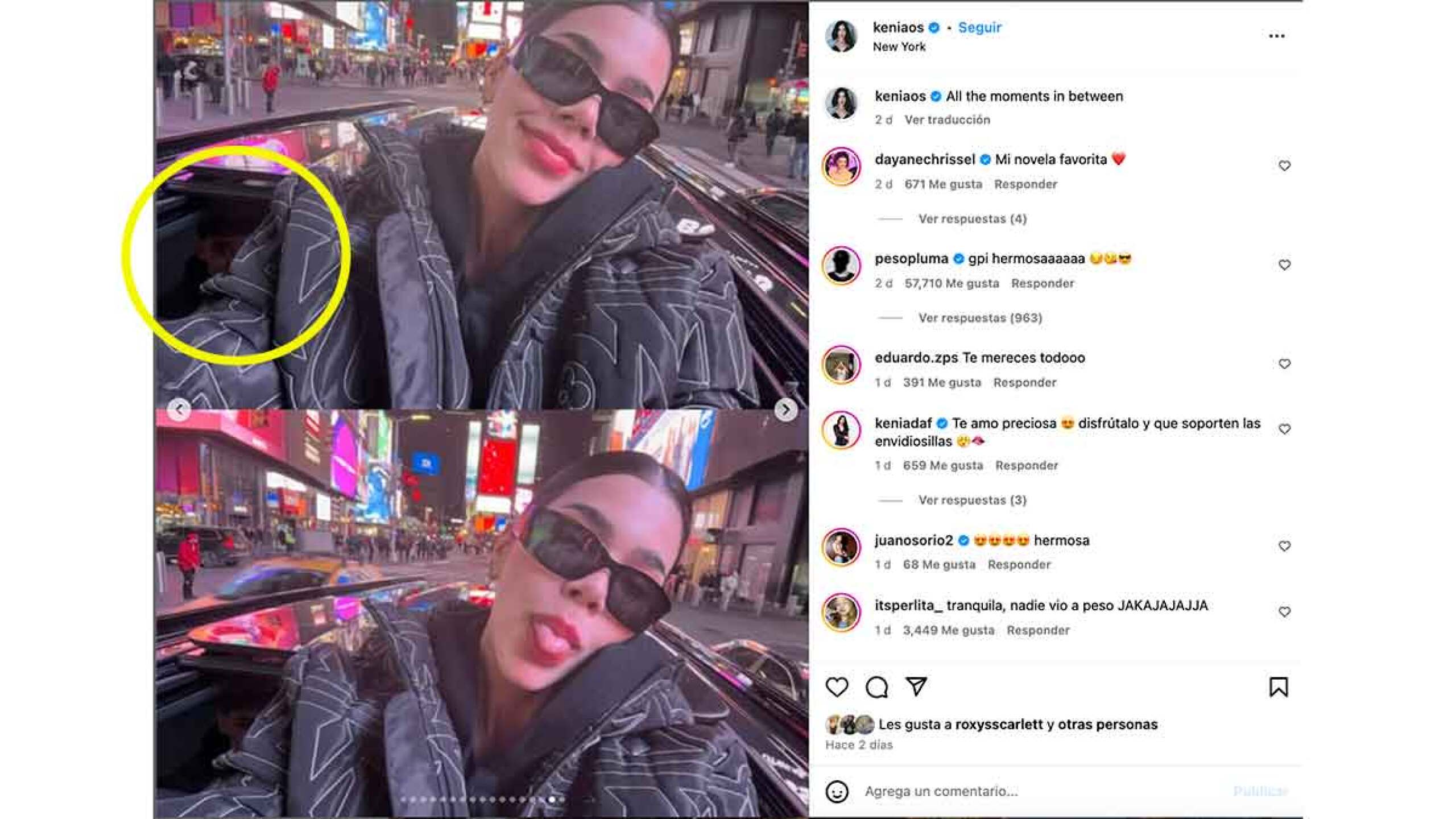 Kenia Os y Peso Pluma en Nueva York