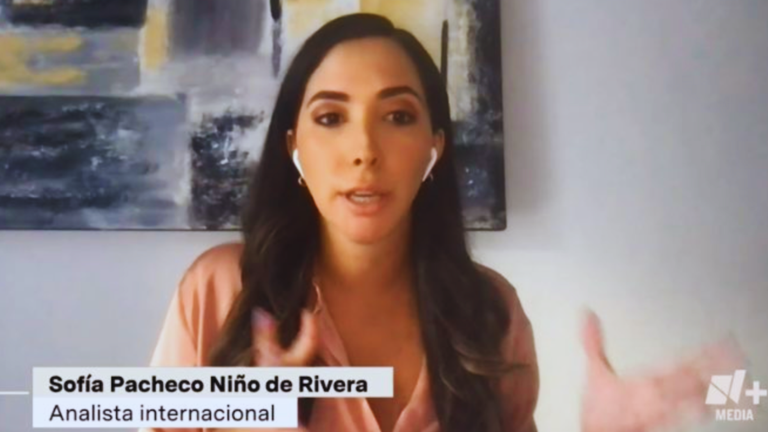 Sofía Pacheco Niño de Rivera, exfuncionaria