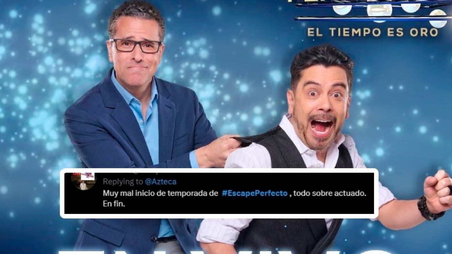 Marco Antonio Regil es objeto de crítica por su debut en Escape Perfecto