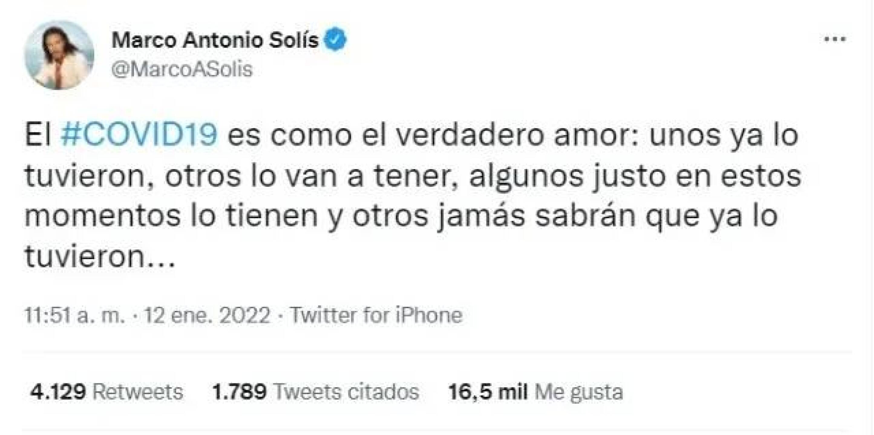 Marco Antonio Solís divide opiniones