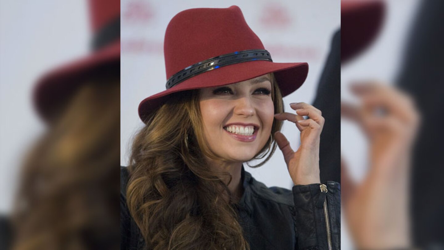 Thalía cambia de look y demuestra que es muy camaleónica