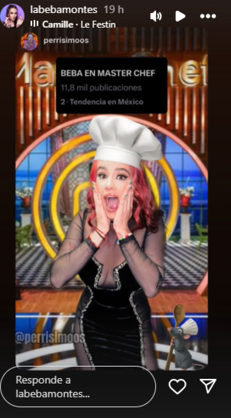 Beba Montes en MasterChef Celebrity