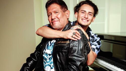 Emilio Osorio y Juan Osorio felices