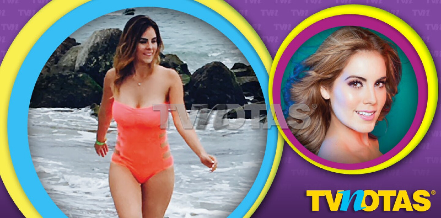 Jackie Sauza posó en las playas de Puerto Vallarta.