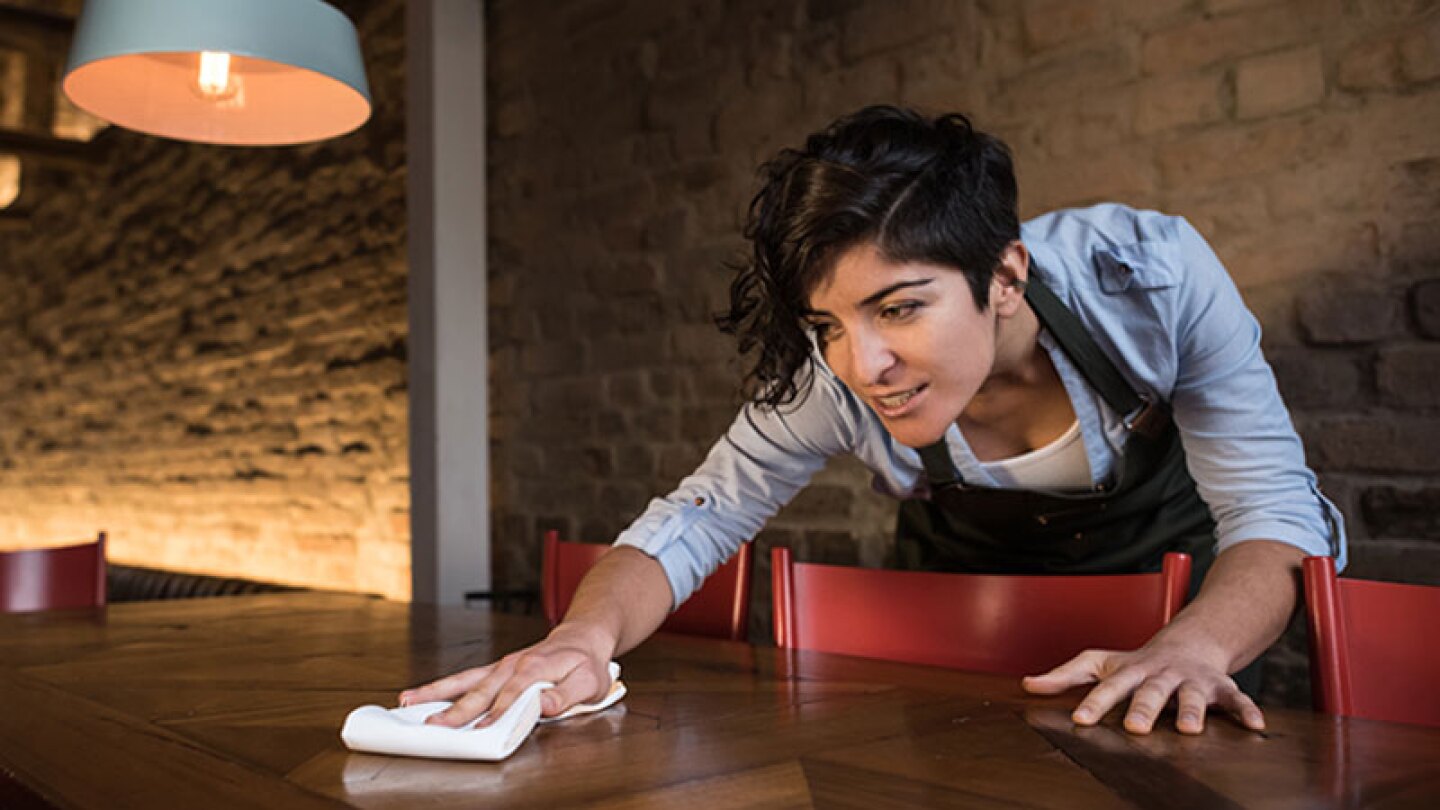 Deja tus trapos de cocina IMPECABLES con aceite de girasol