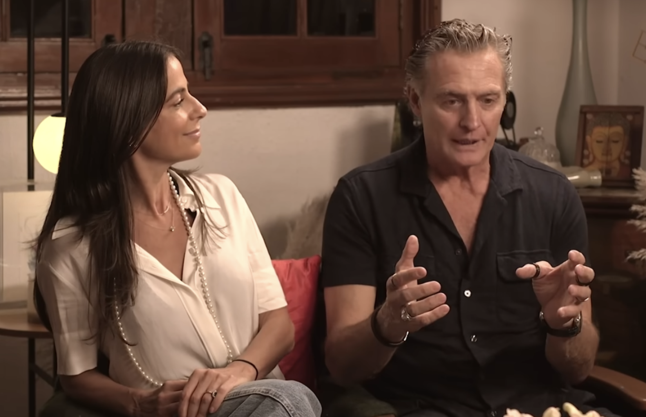 Juan Soler y Paulina Mercado