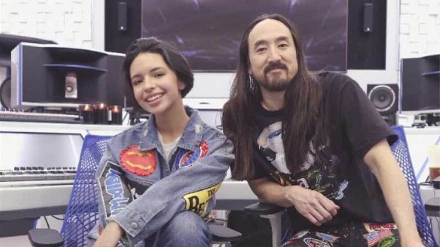 Ángela Aguilar y Steve Aoki se vuelven tendencia en redes 