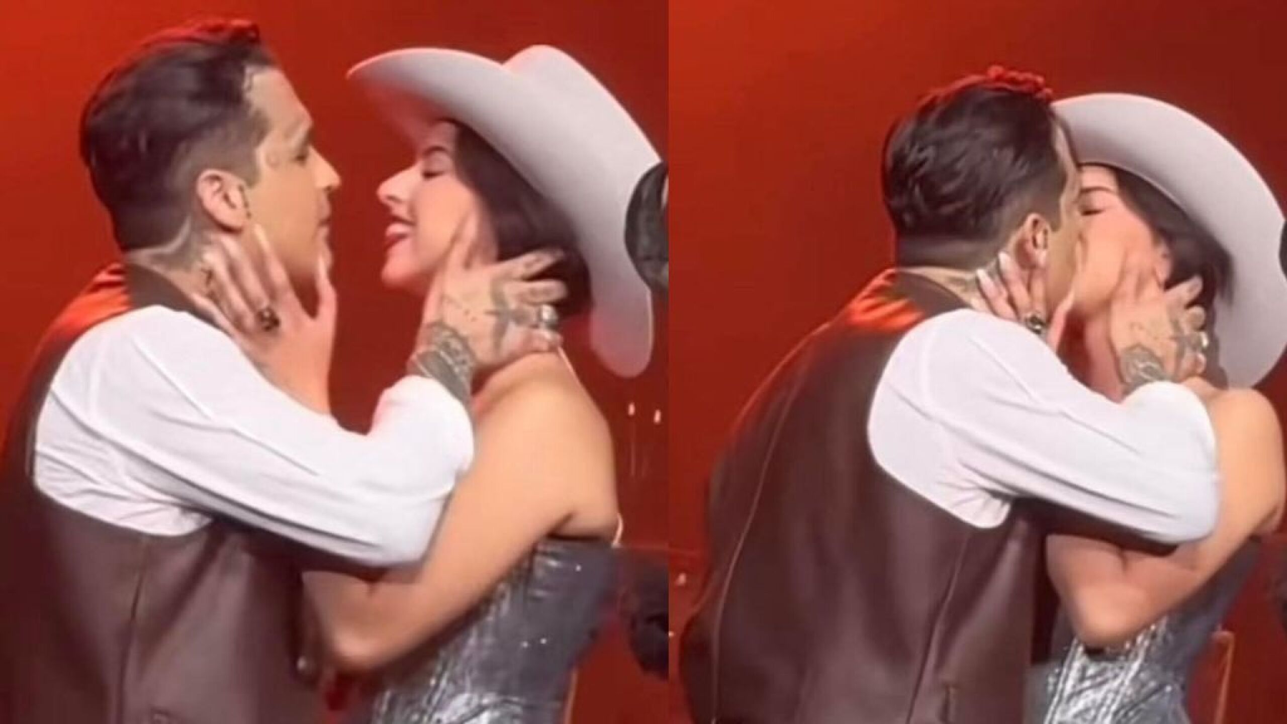 Christian Nodal y Ángela Aguilar