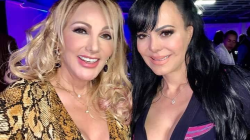 Olivia Collins y Maribel Guardia