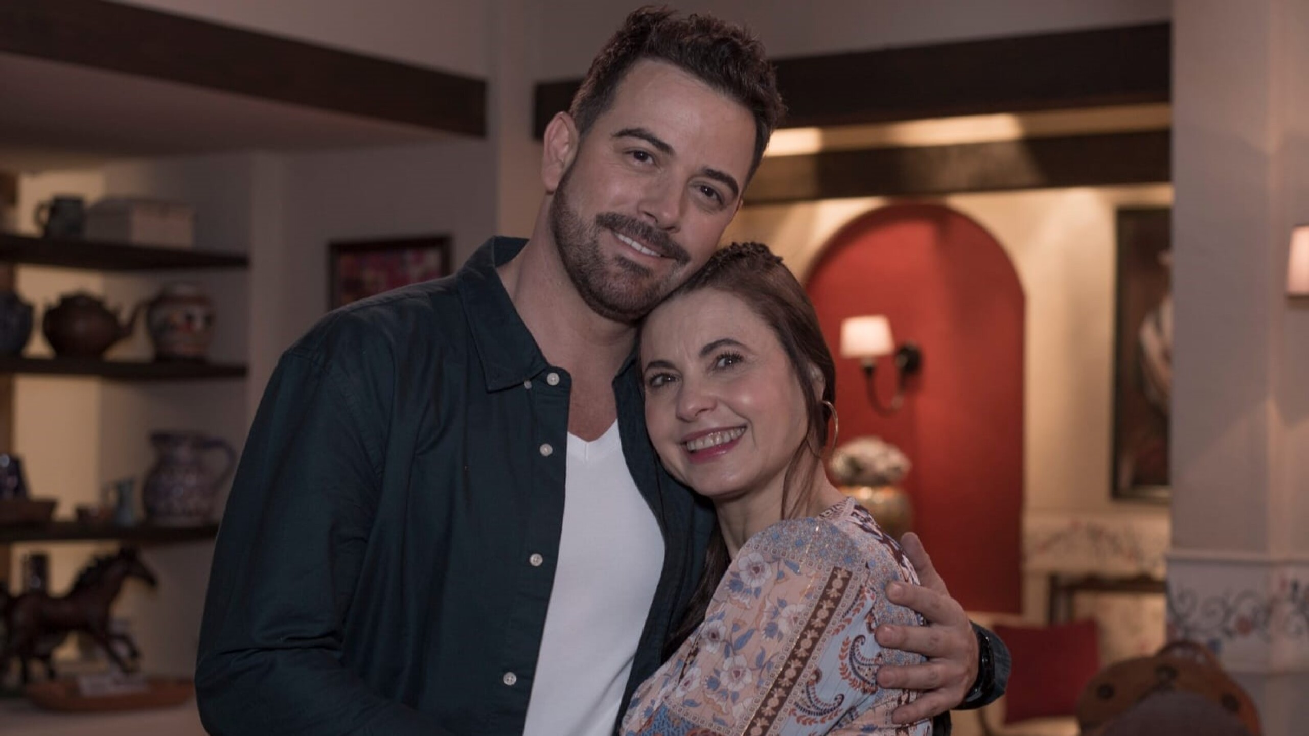 Yolanda Ventura y Mane de la Parra, telenovela Mi amor sin tiempo