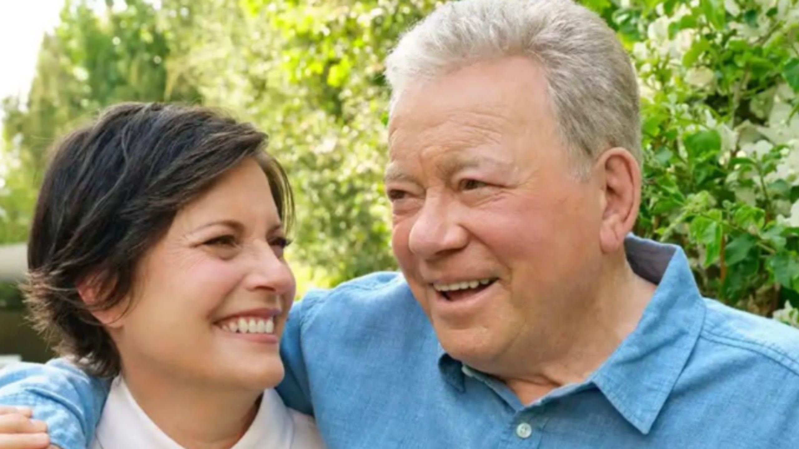 Melanie Shatner y William Shatner