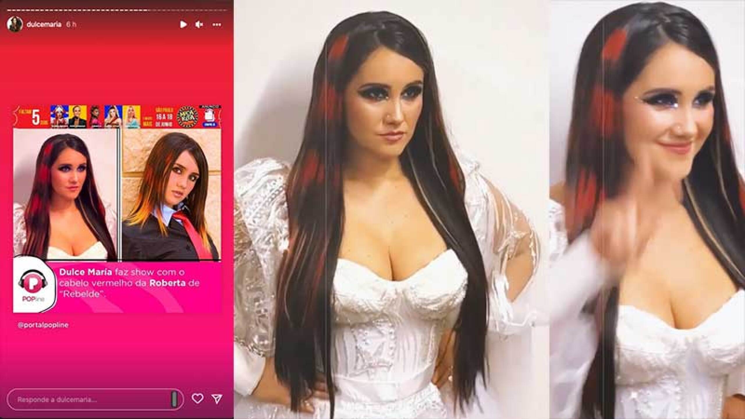 Dulce María está en la gira de los 2000s Pop Tour