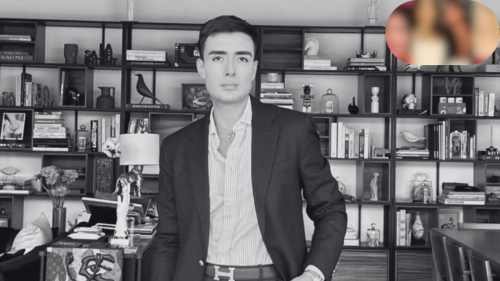 Miguel Ángel de la Mora y clientas del estilista