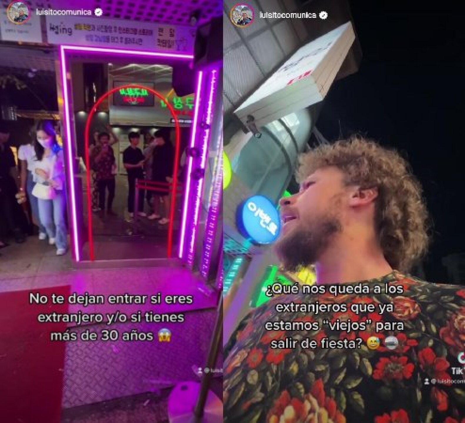 Prohíben entrada a antros a Luisito Comunica: Me acaban de discriminar por viejo