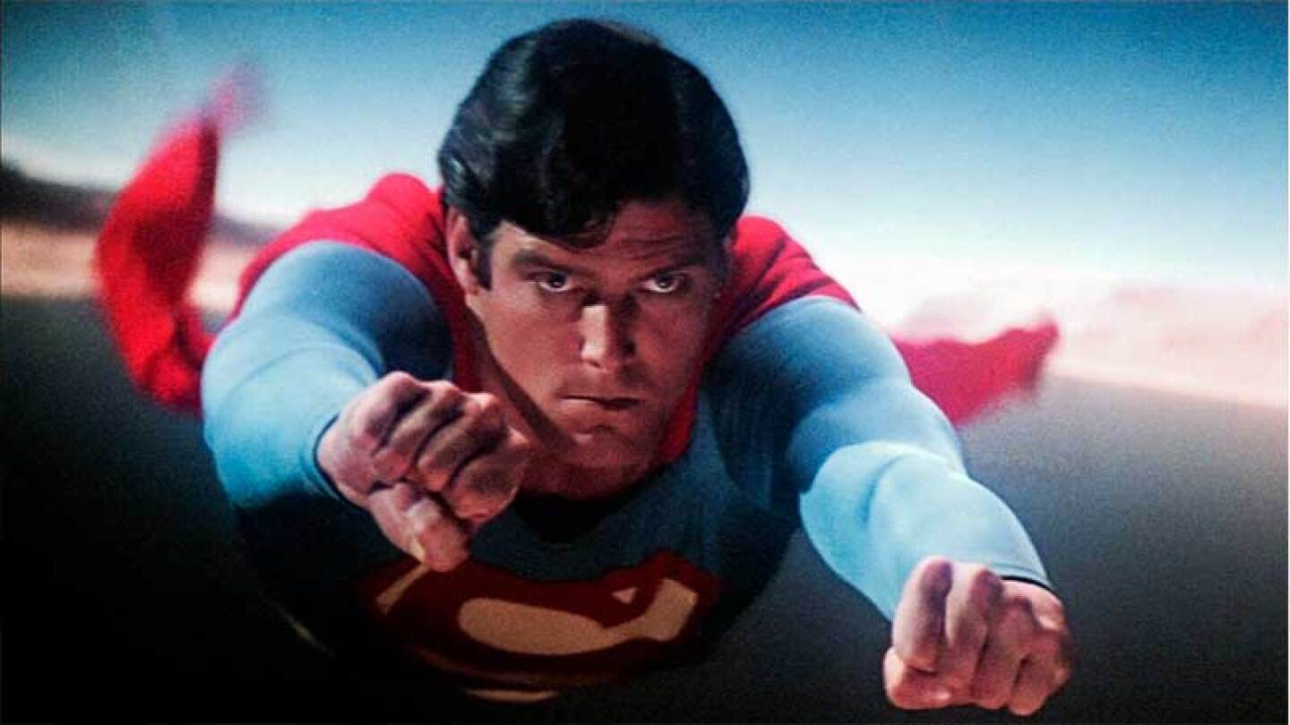 Christopher Reeve dio vid a a Superman