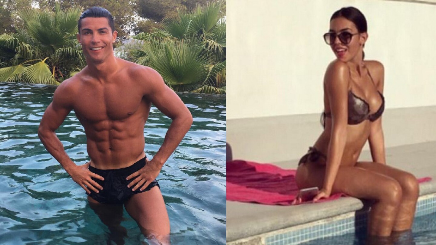 Cristiano Ronaldo y Georgina Rodríguez.