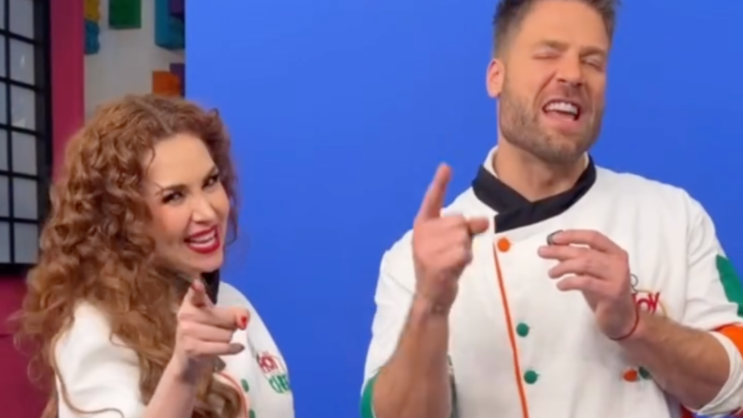 Jorge Losa y Mayte Carranco