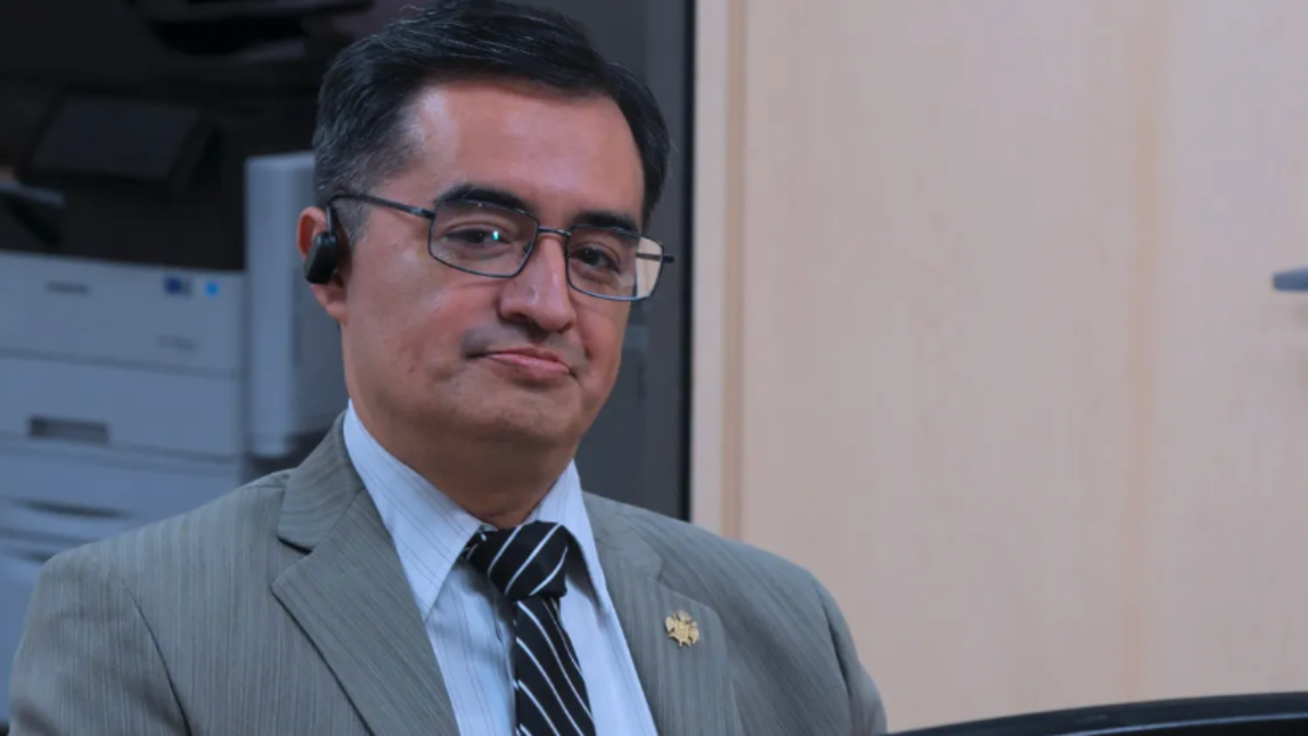 Édgar Villar, actor de La oficina