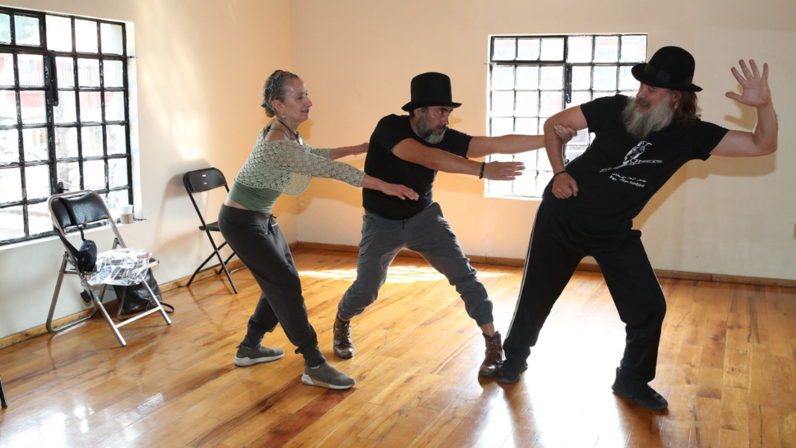 Esperando a Godot, obra de teatro con Ernesto Godoy y Gabriel Ronquillo