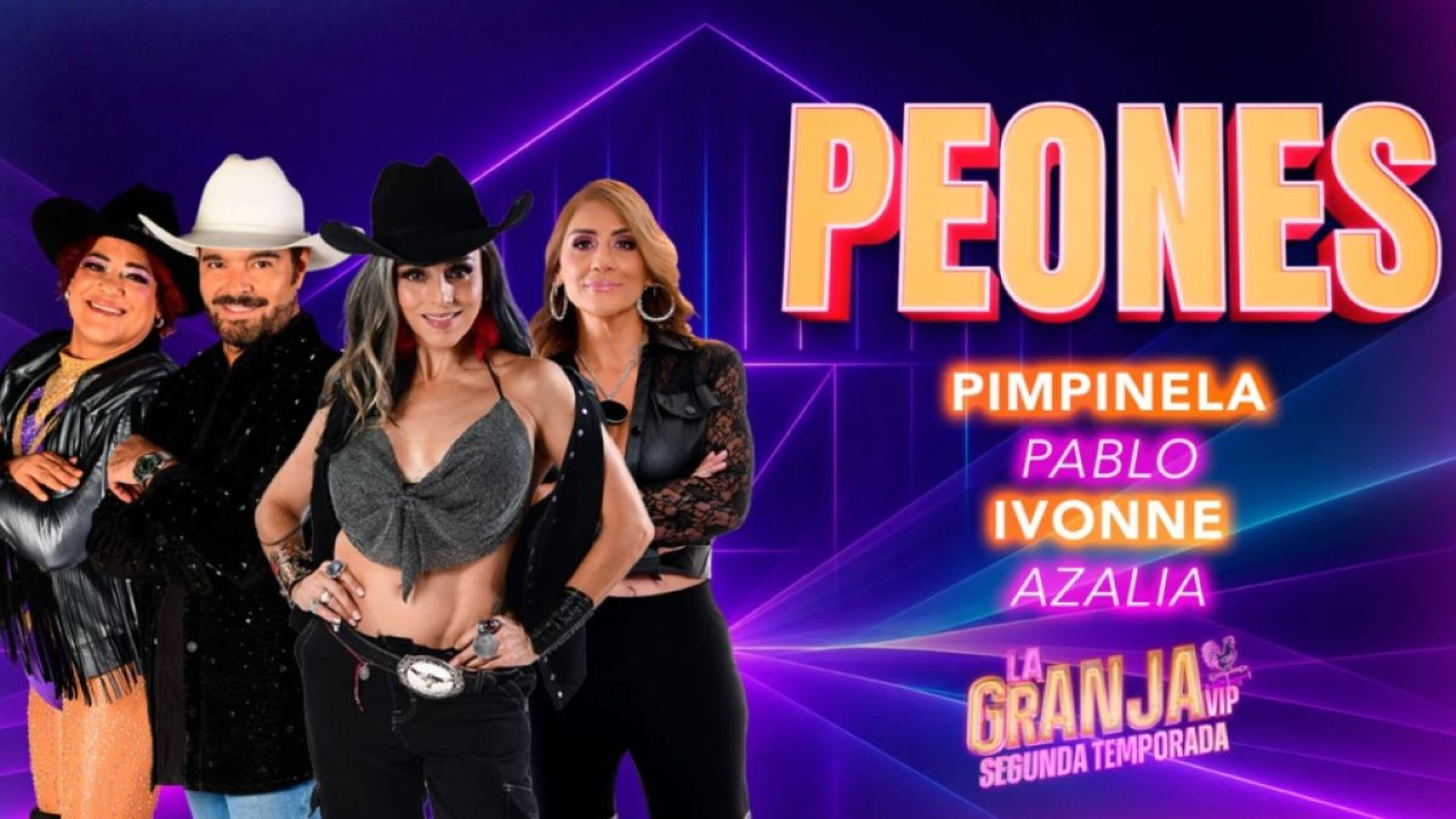 peones de la cuarta semana de La granja VIP 2026