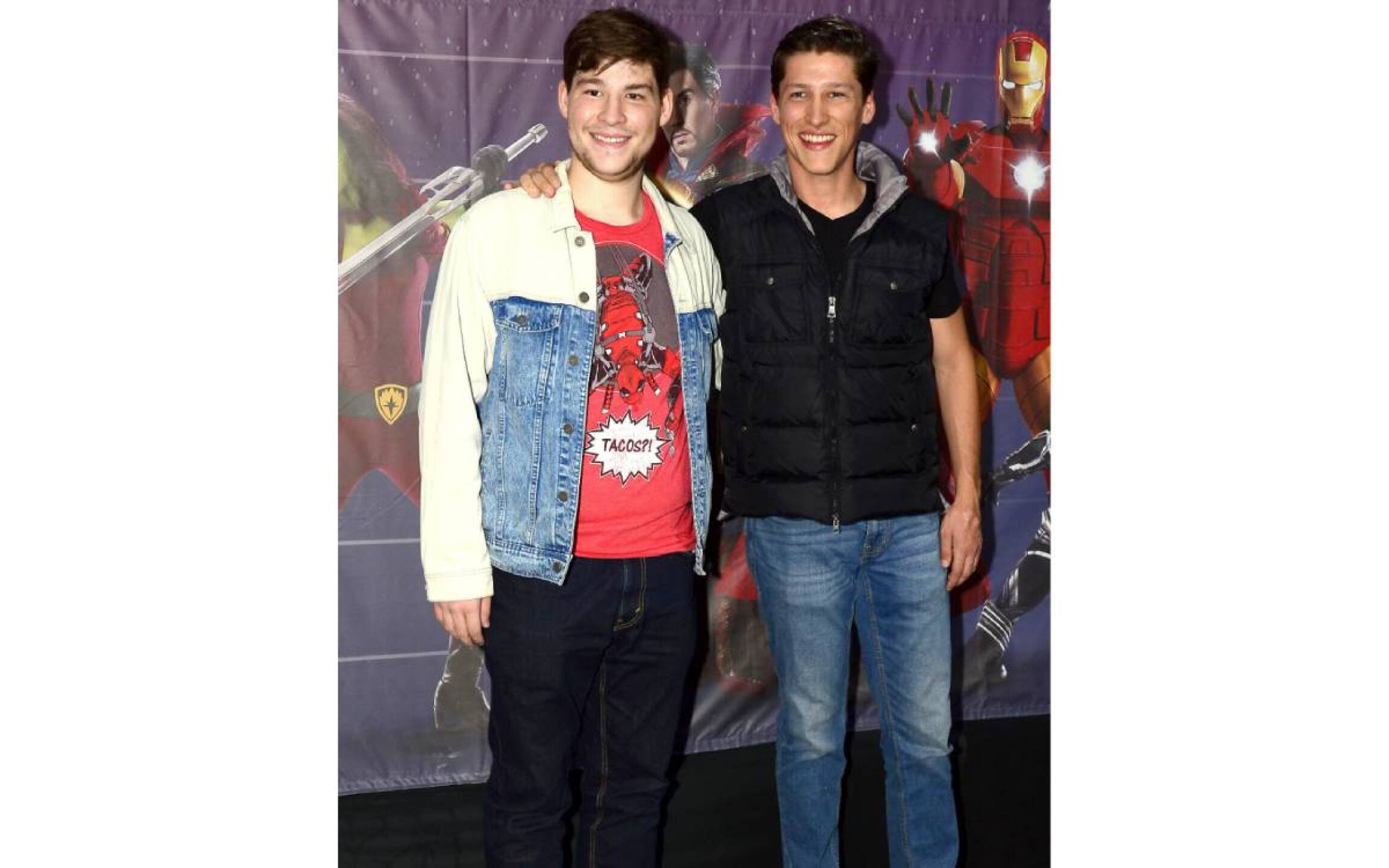 Sebastián y Diego, hijos de Alfredo Adame