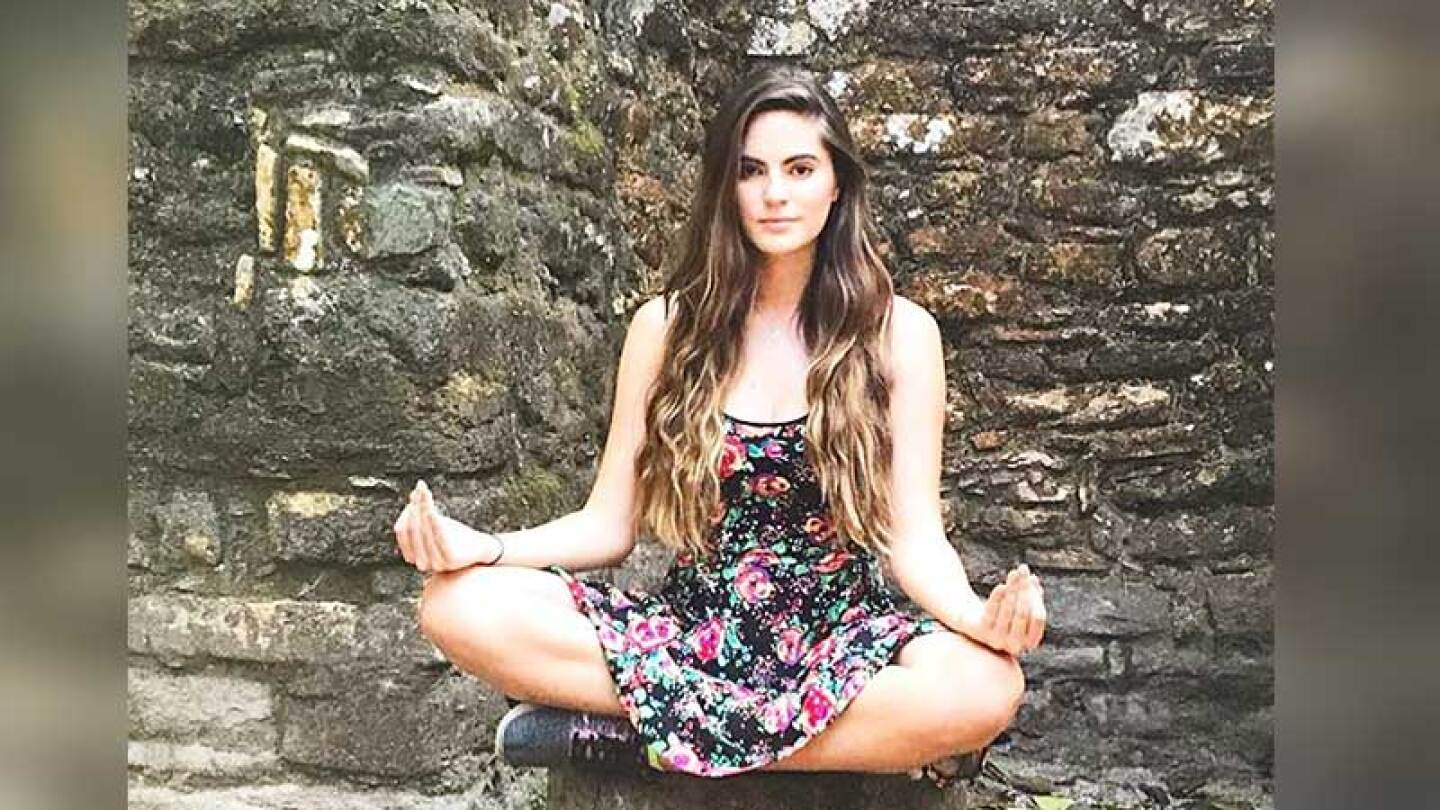 Sofía apoya a personas con depresión.