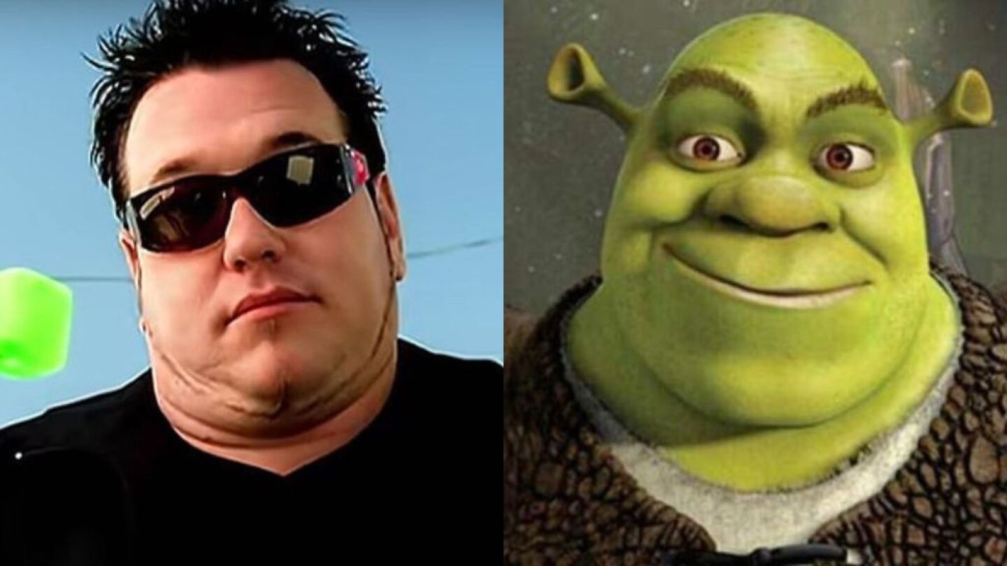 Steve Harwell intérprete de la famosa canción de Shrek.