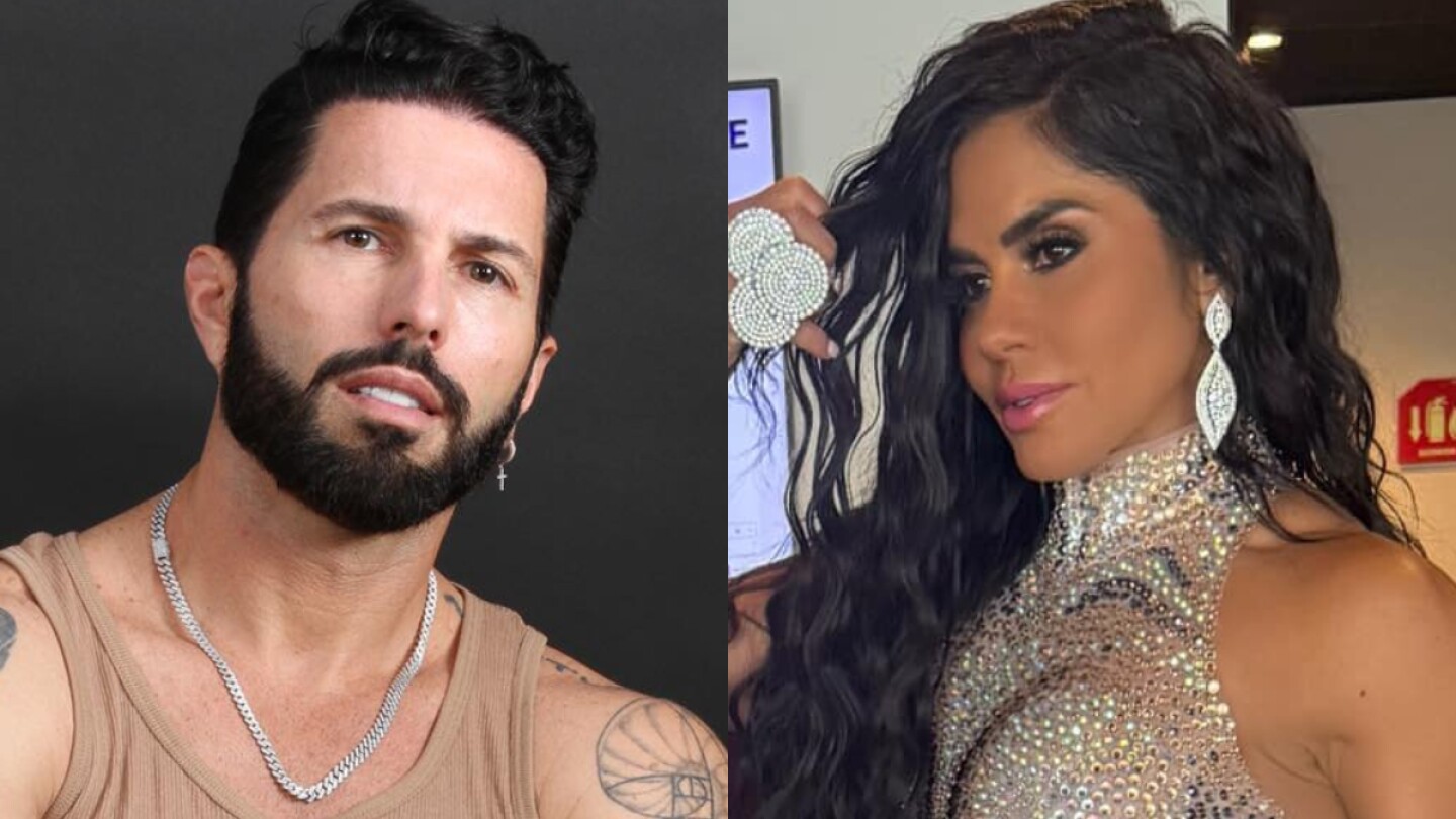 Maripily Rivera y Poncho de Nigris