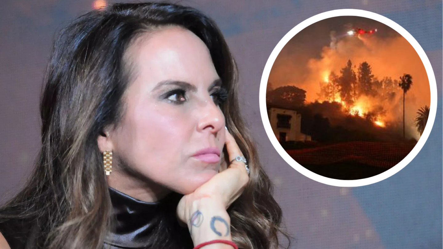 Kate del Castillo habla sobre la situación de su casa ante los incendios en Los Ángeles