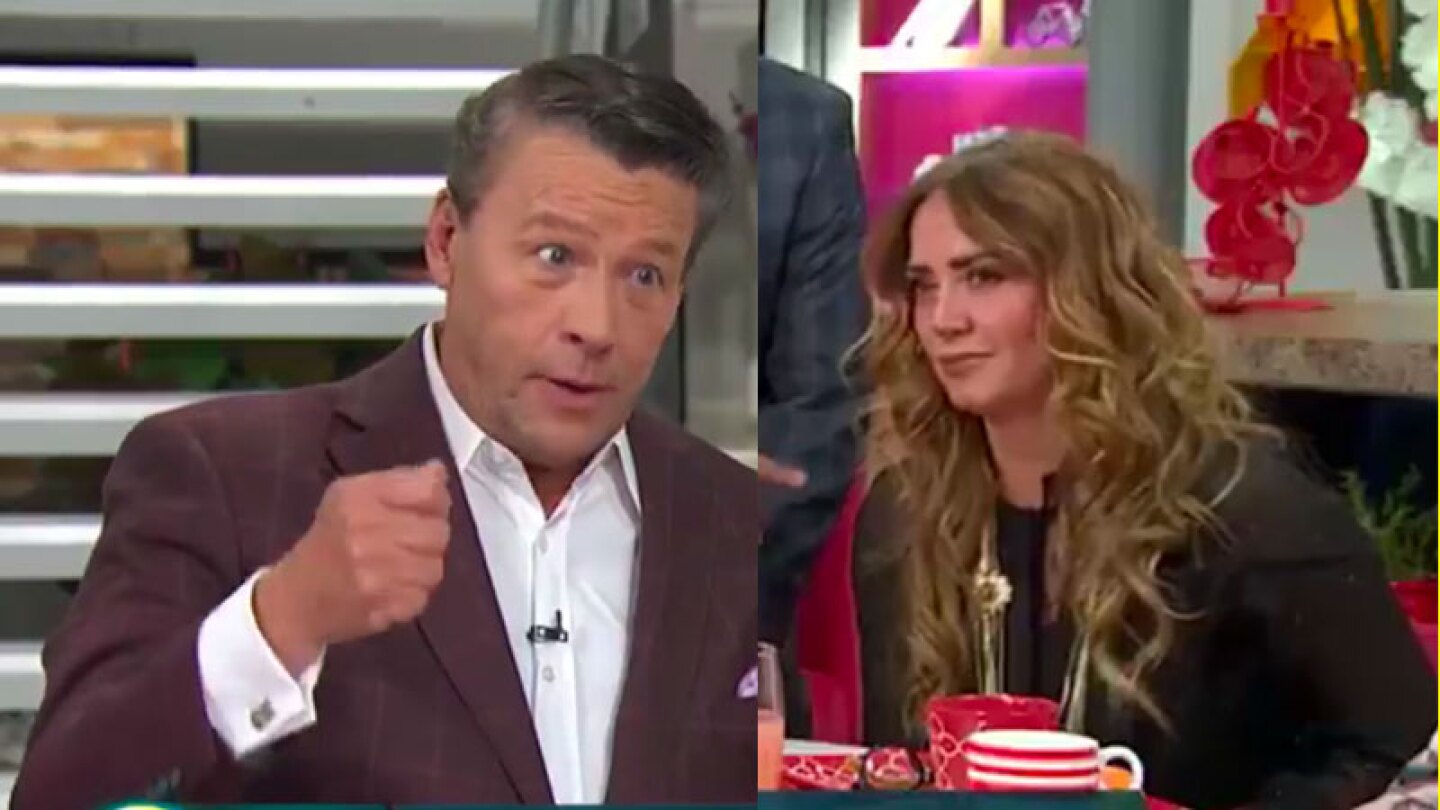 Alfredo Adame vuelve a Hoy, se encuentra a Andrea y sus caras lo dijeron todo