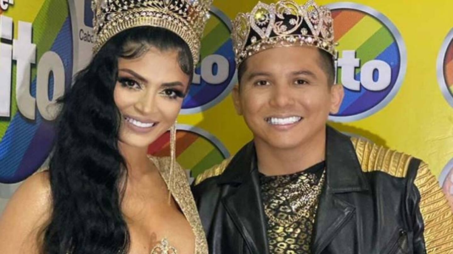 Edwin Luna Kimberly Flores Pareja Sexualidad Reyes del Orgullo Gay Dudas Ataques Redes Sociales