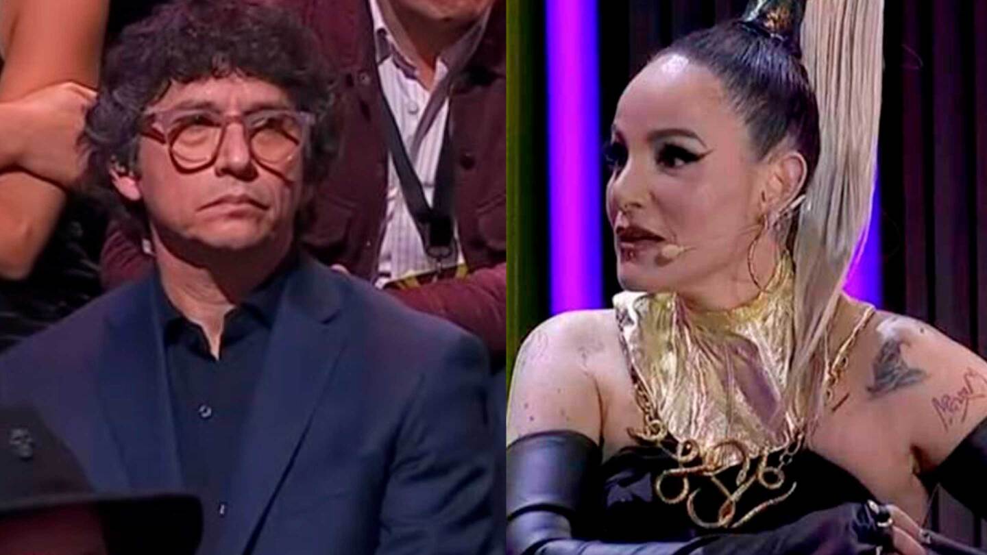 Héctor Martínez y Lola Cortés pelean - segundo concierto la academia