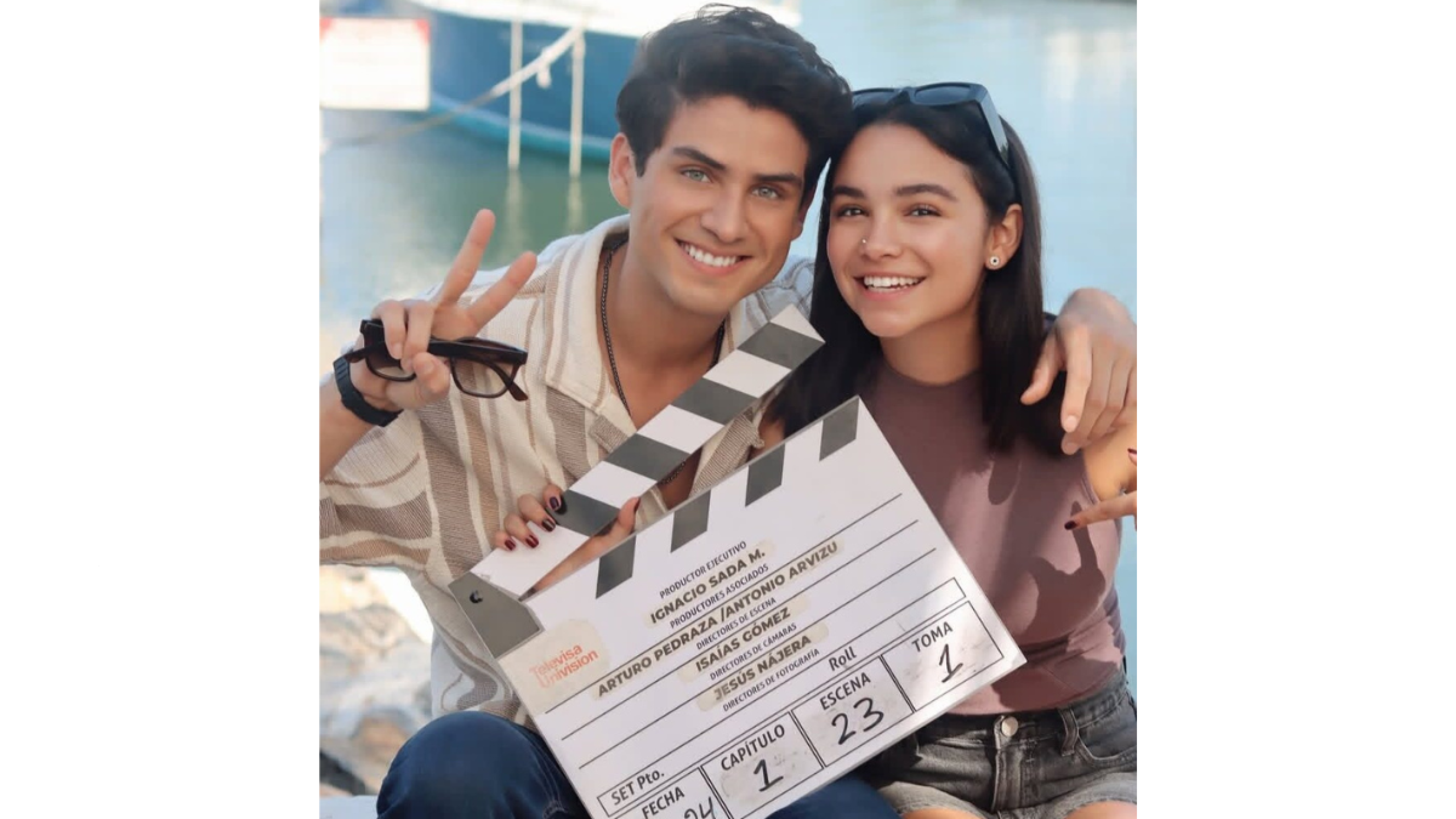 Karla Gaytán está en la telenovela A.MAR con David Ulloa